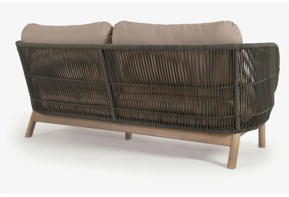 Sofa ogrodowa w kolorze khaki Kave Home Catalina