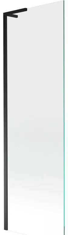 Mexen Next L parawan nawannowy 1-skrzydłowy 60 x 150 cm, transparent, czarny - 895-060-000-03-00-70