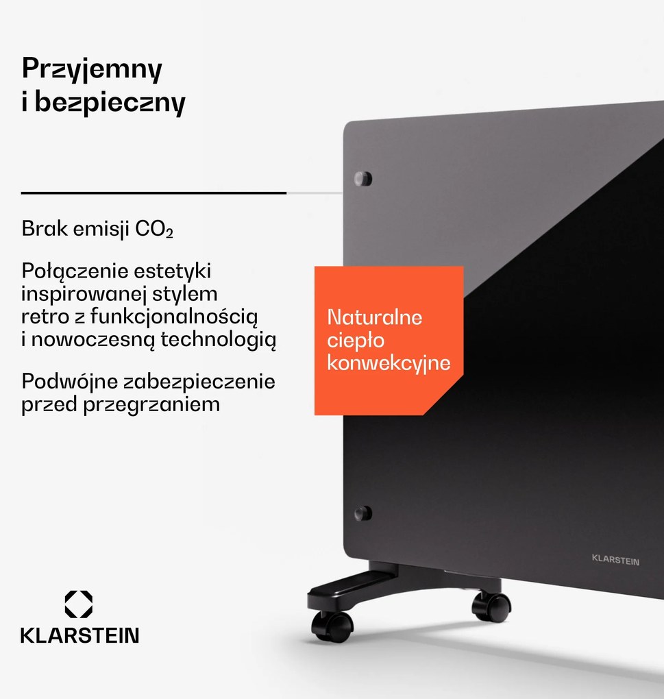 Klarstein Bornholm Smart 2500 Grzejnik konwektorowy