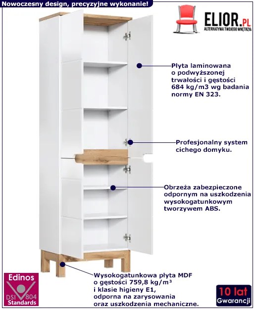 Szafka Łazienkowa Słupek P9-T32