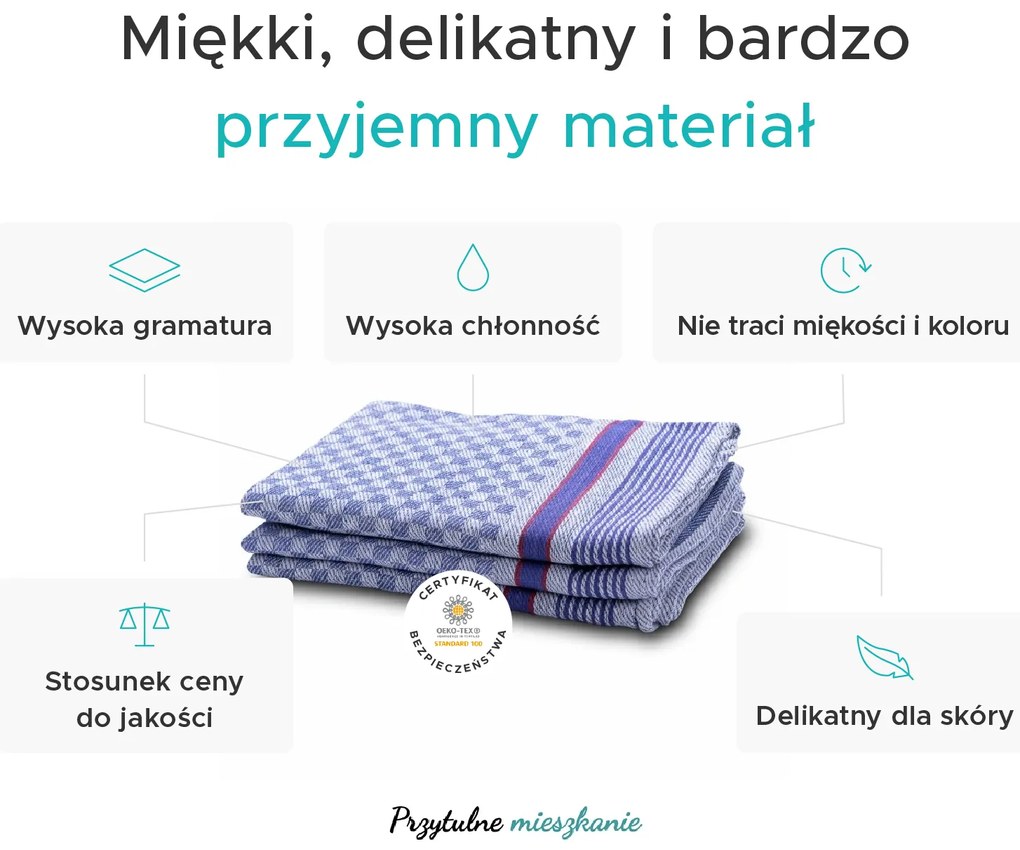 Ręcznik roboczy TOM 50 x 100 cm, 100% bawełna