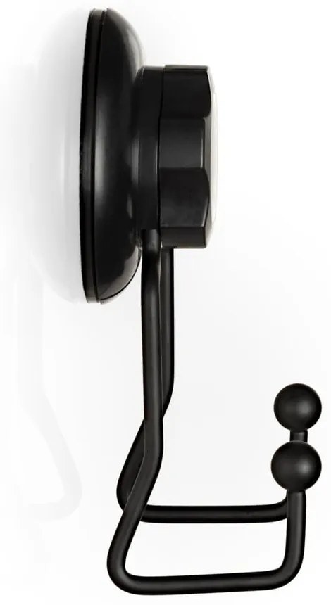 Czarny samoprzylepny podwójny haczyk ścienny Compactor Bestlock Black