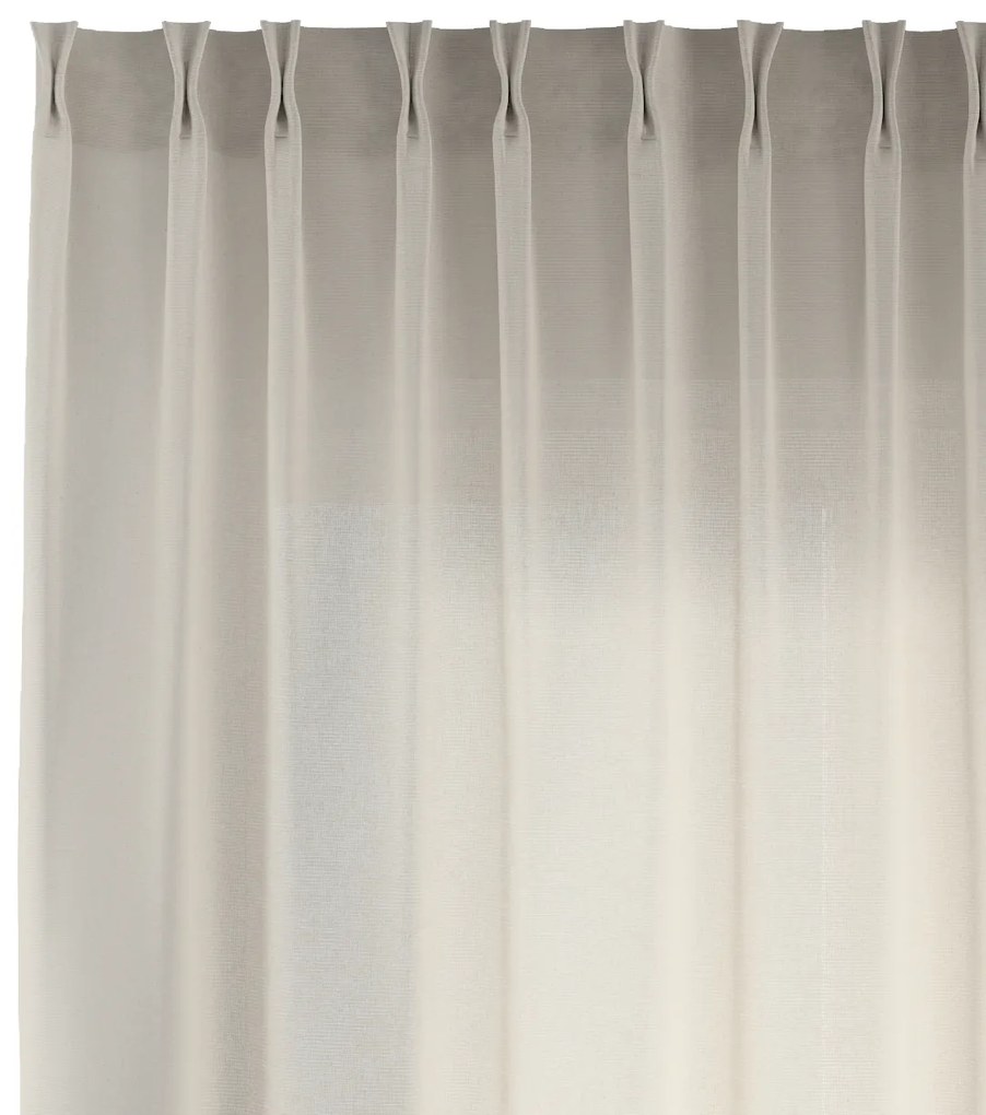 Firana na haczykach flex podwójnych