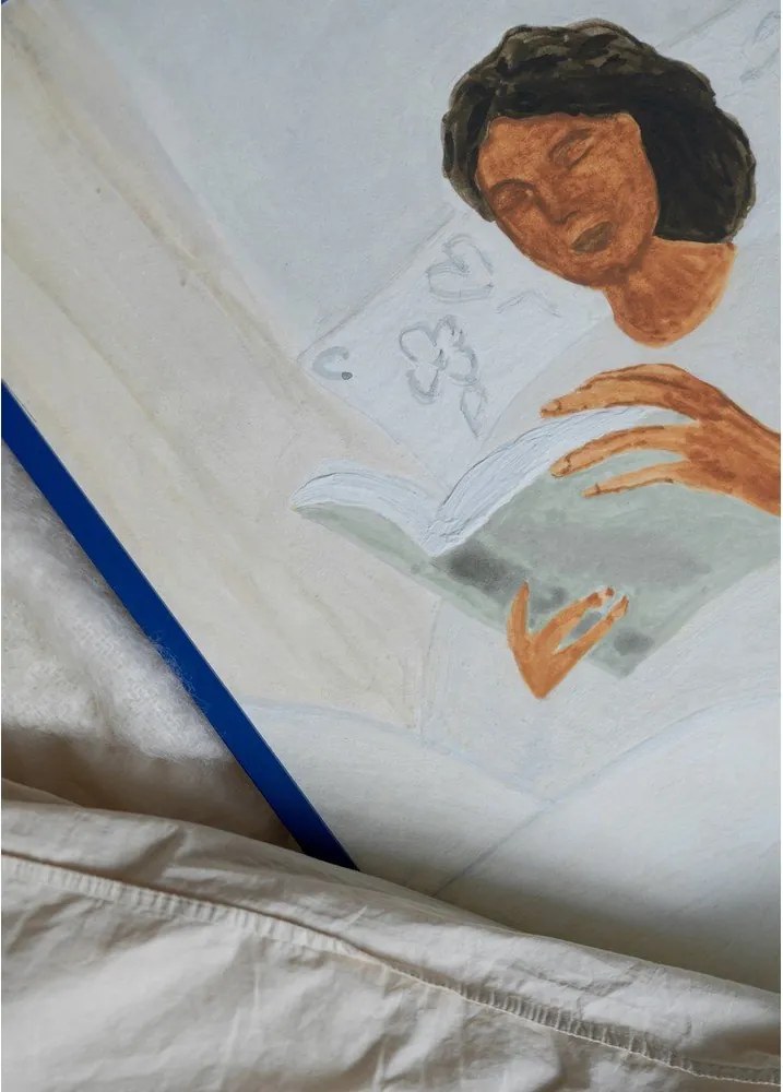 Plakat 50x70 cm Morning Read – Isabelle Vandeplassche – The Poster Club