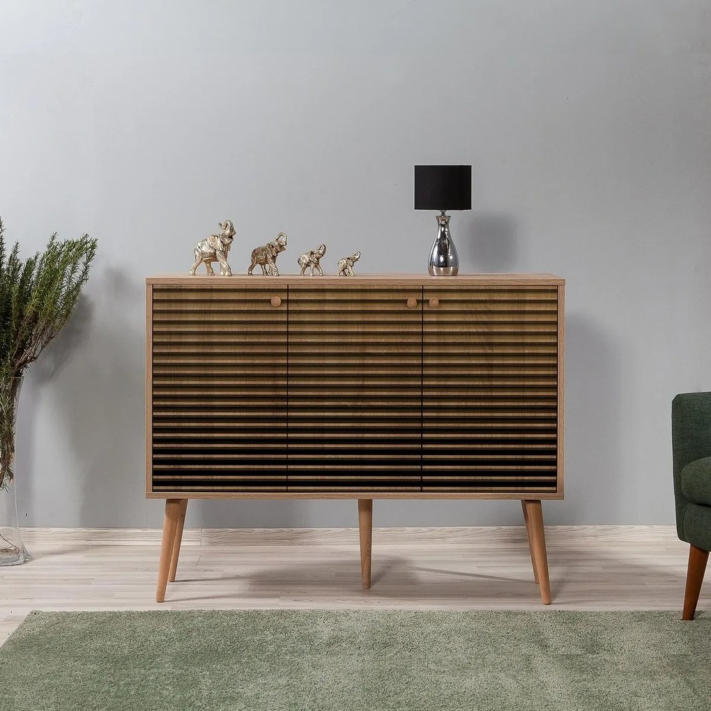 Szafka Mega Stripes Sonoma Oak