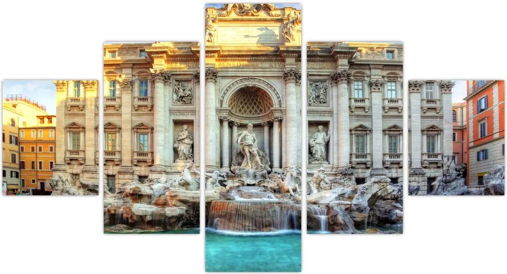 Obraz - Fontanna di Trevi (125x70 cm)
