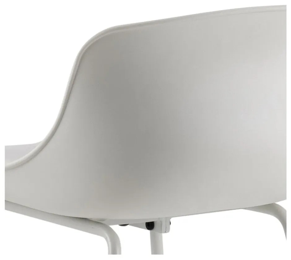 Biały hoker (wysokość siedziska 76 cm) Tina – Actona