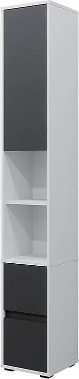 Szafka na bieliznę biały 30.2x30.1x189 maltin