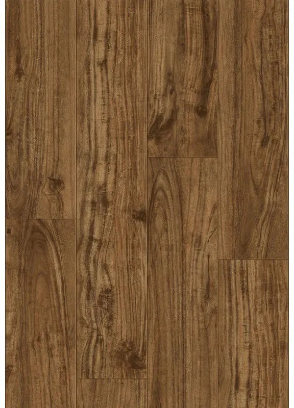 Mexen Lincoln próbka paneli winylowych SPC 6,5 mm, podkład IXPE 1,5 mm, 4 V-Fuga, Orzech - F1087-S