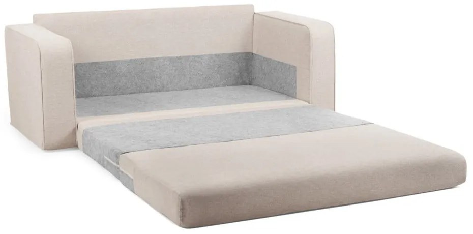 Beżowa rozkładana sofa 160 cm Come – Bobochic Paris