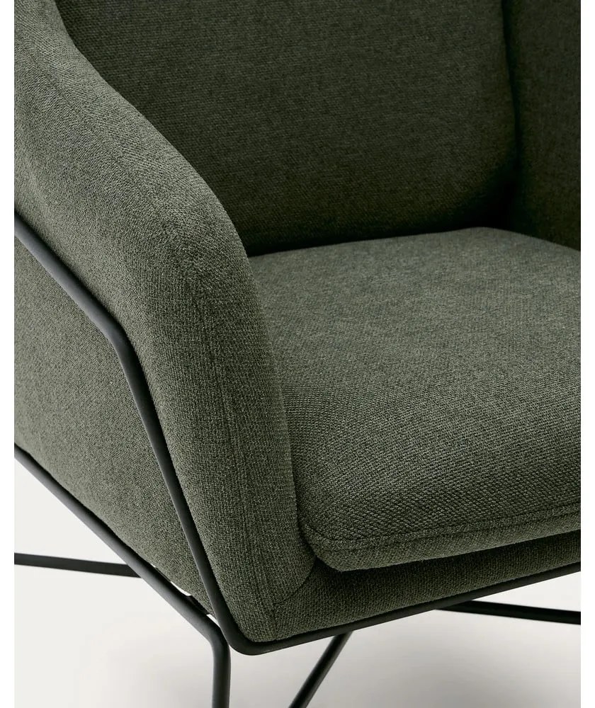 Zielony fotel Brida – Kave Home
