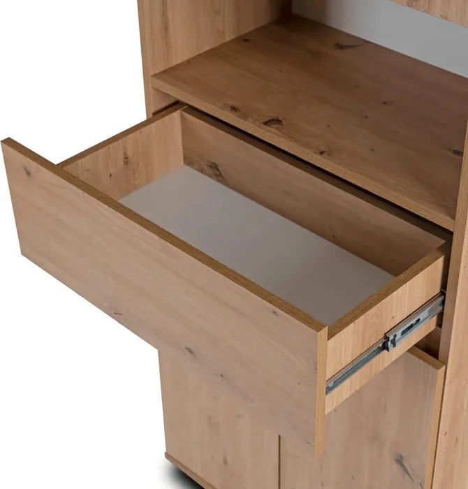 Szafa Słupek MODENA 60 cm Dąb Artisan Do Przedpokoju