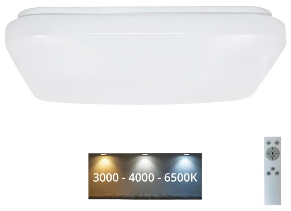 Brilagi - LED Plafon ściemnialny OPAL LED/24W/230V 3000/4000/6500K+pilot