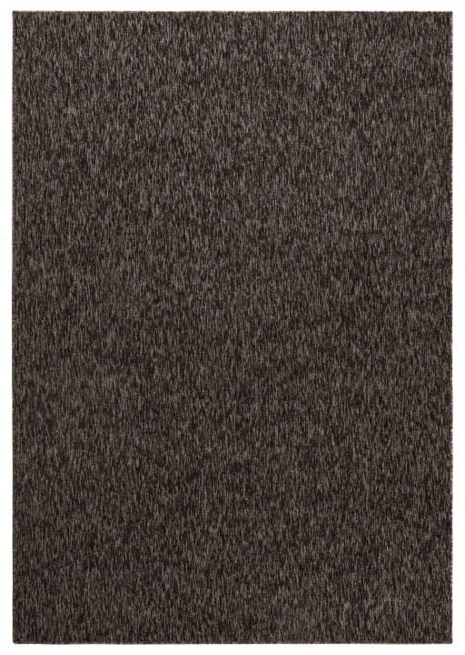 Dywan wykładzinowy na filcu Nizza brązowy melanż 80 cm x 250 cm