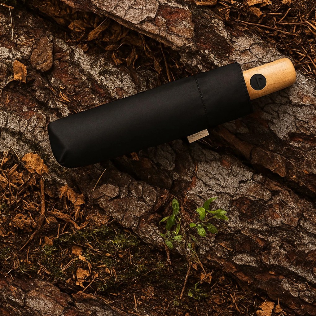 Doppler Nature Magic Simple Black parasol automatyczny