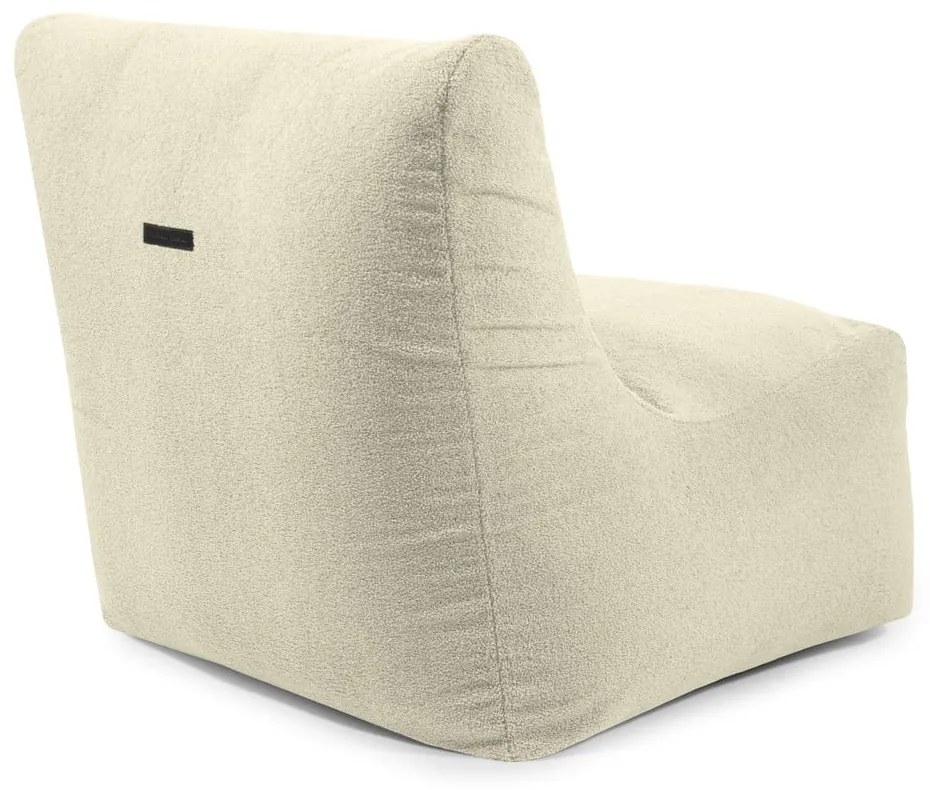 Brązowy worek do siedzenia z materiału bouclé Seat 100 Lounge – SLOWDOWN