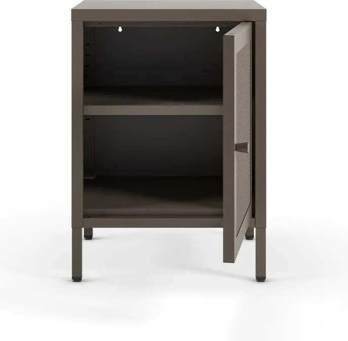 Szara szafka nocna Fayna – Marckeric