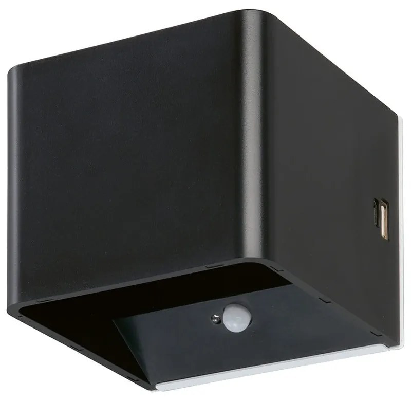 Czarny kinkiet LED Magnetics – Fischer & Honsel
