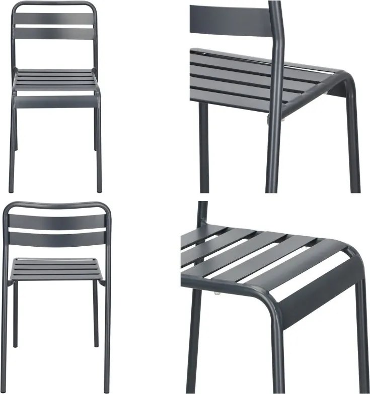 Metalowe krzesło Terra na balkon i do ogrodu