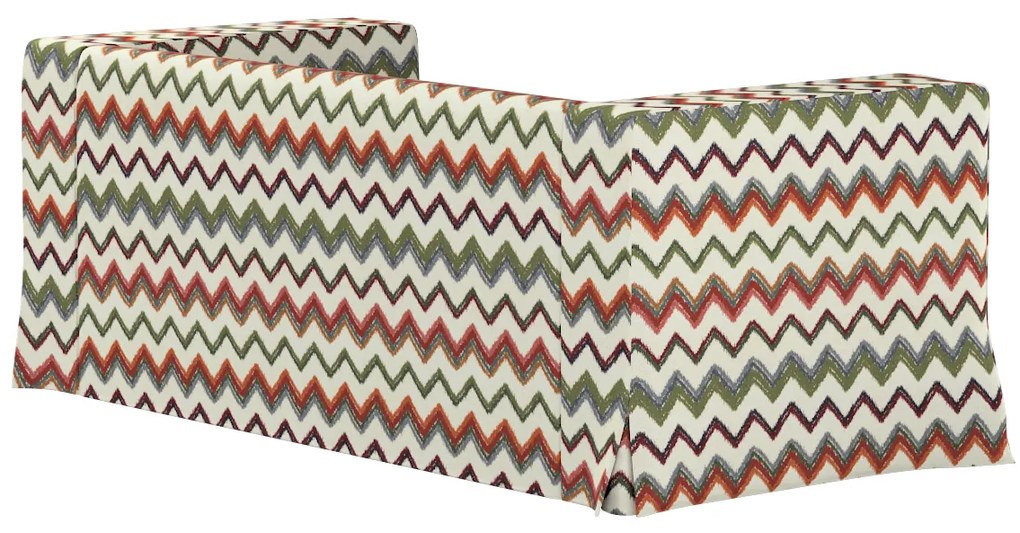 Pokrowiec na sofę Klippan 2-osobową długi z kontrafałdami