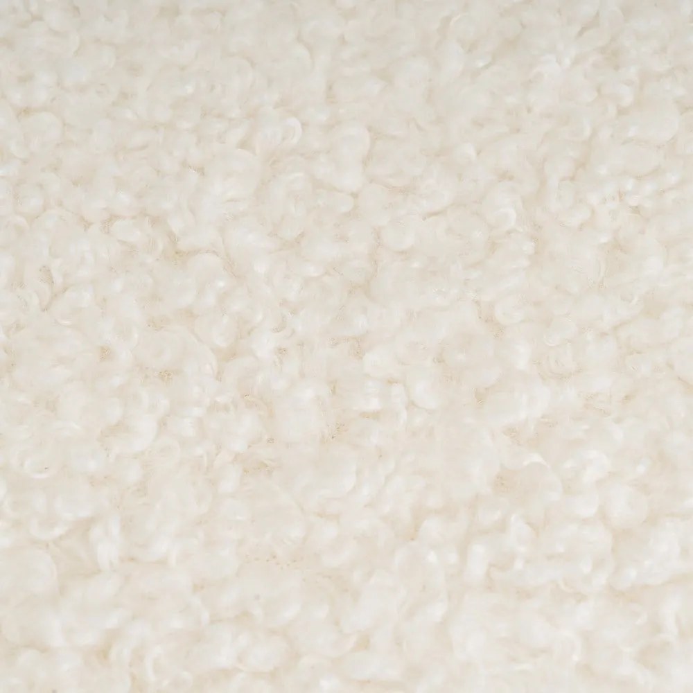 Biały koc z materiału sherpa 130x160 cm Sherpa – Casa Selección