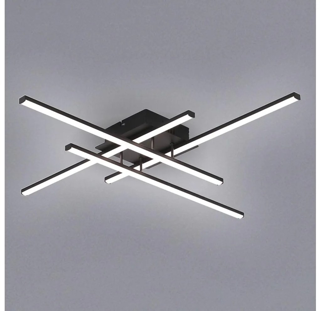 Brilagi - Plafon LED STRIPES 37W/230V czarny