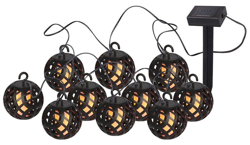 Girlanda ogrodowa solarna 4,4 m lampion PATIO
