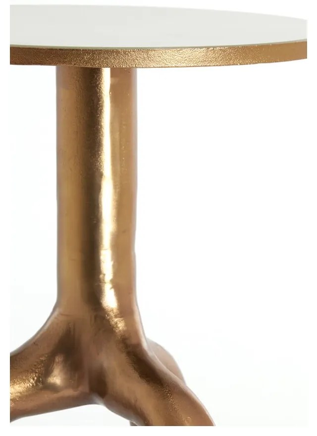 Metalowy okrągły stolik ø 40,5 cm Mello – Light & Living