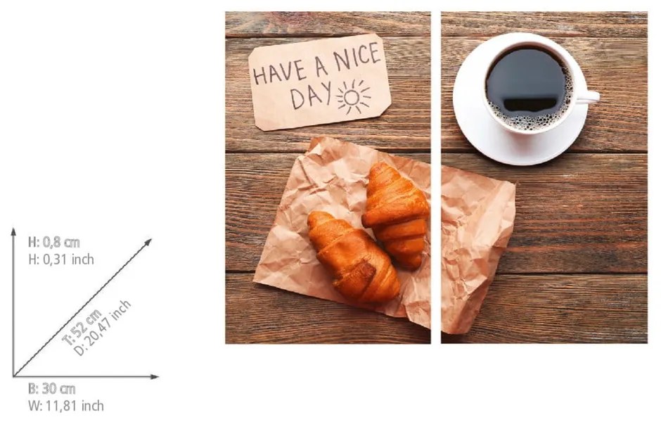 Płyty ochronne na kuchenkę ze szkła hartowanego zestaw 2 szt. 52x30 cm Nice Day – Allstar