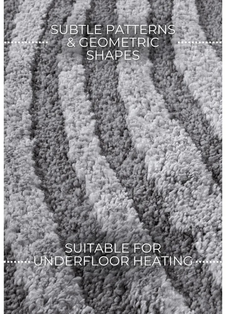 Szary dywan 80x120 cm Pigment Light Grey – Elle Decoration