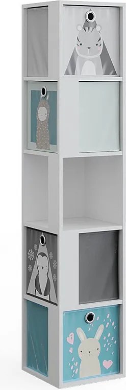 Półka dla dzieci biały 33.3x33.3x162.2 lio