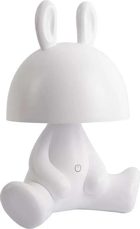 Lampa stołowa Króliczek - Biała