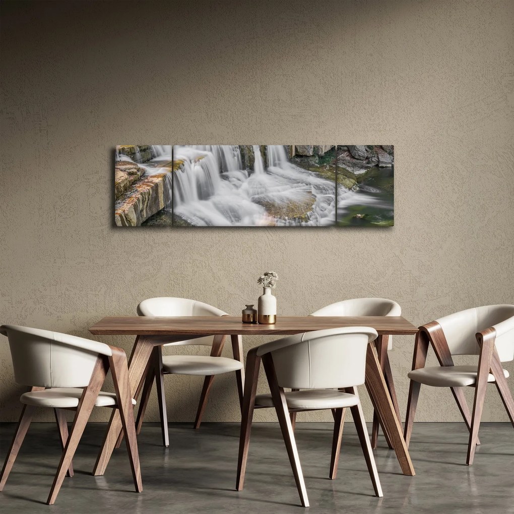 Obraz wodospadów (170x50 cm)