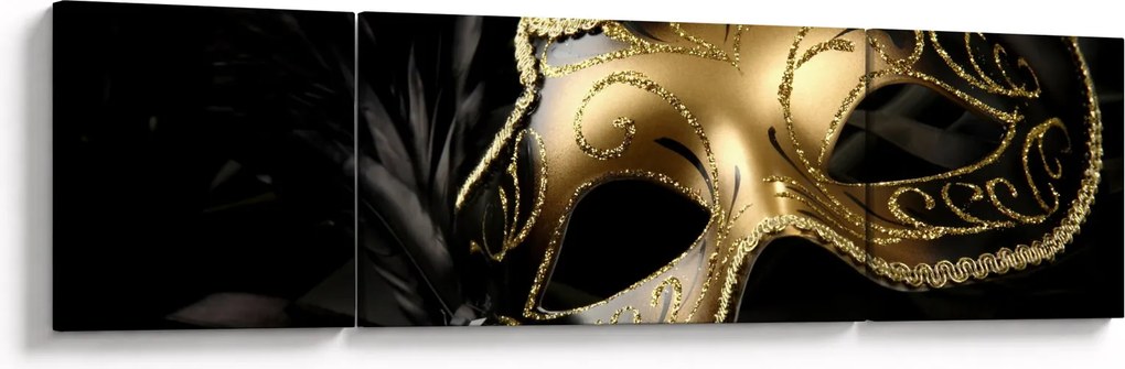 Obraz - Złoty drapak (170x50 cm)