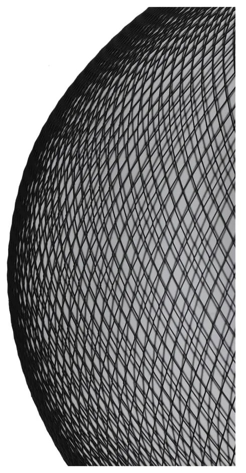 Lampa wisząca w kolorze matowej czerni z metalowym kloszem ø 50 cm Reilley – Light & Living