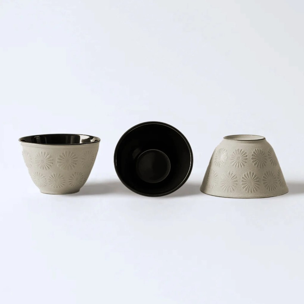 Dzbanek żeliwny z czarkami i podstawką KOGA, 1200 ml