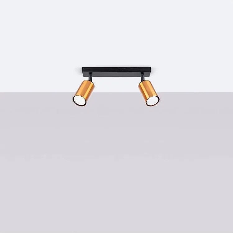 Listwa oświetleniowa WINX 2 czarna/miedziana