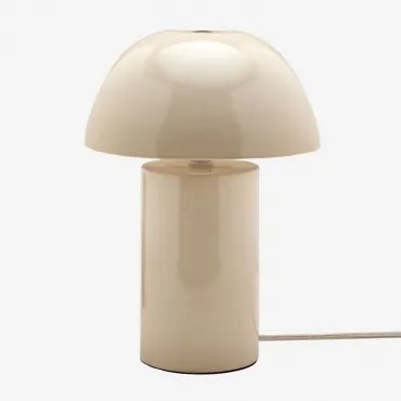 Lampa Stołowa Z Ceramiki Kisvea Kremowa Tapioca - Sklum