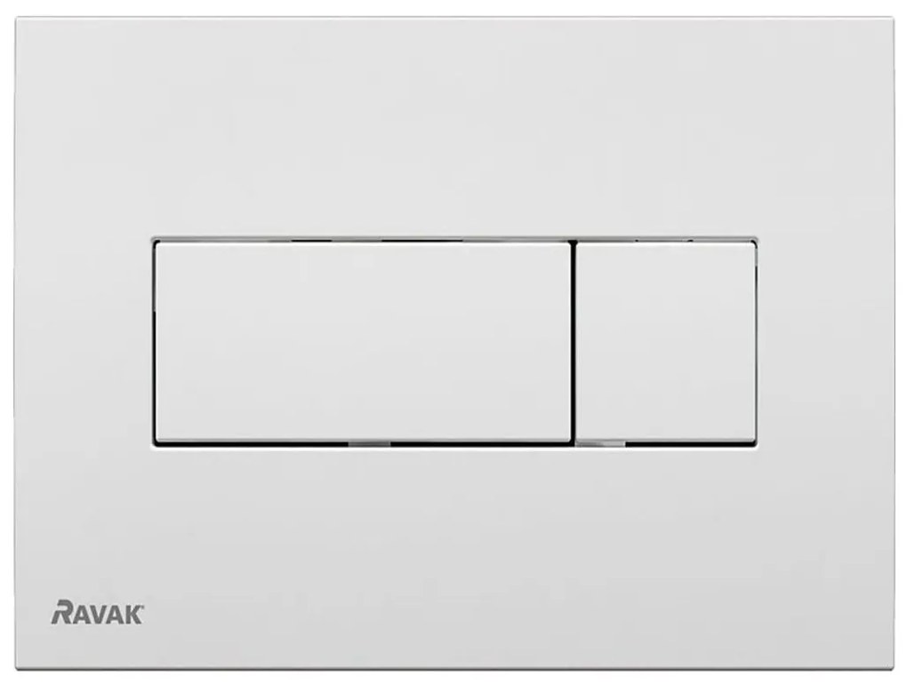 Ravak X01457 - Przycisk spłukujący UNI 24,7x16,5 cm biały