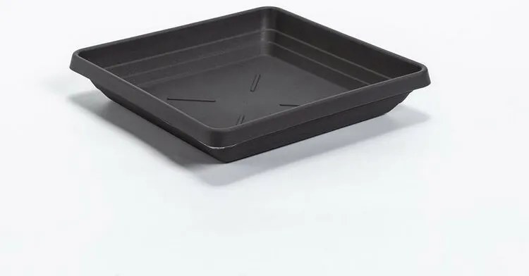Plastia Podstawka pod doniczkę Lotos 60 x 60, antracyt
