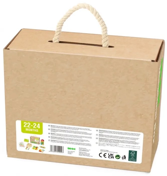 Tooky toy box pudełko xxl montessori edukacyjne 7w1 sensoryczne 22-24 mies