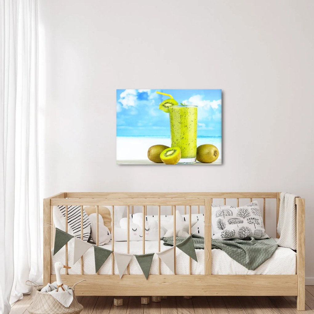 Zdjęcie - smoothie z kiwi (70x50 cm)
