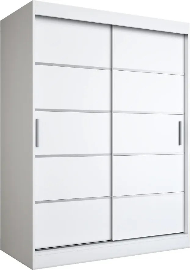 Biała szafa przesuwna 150 cm F3-N79