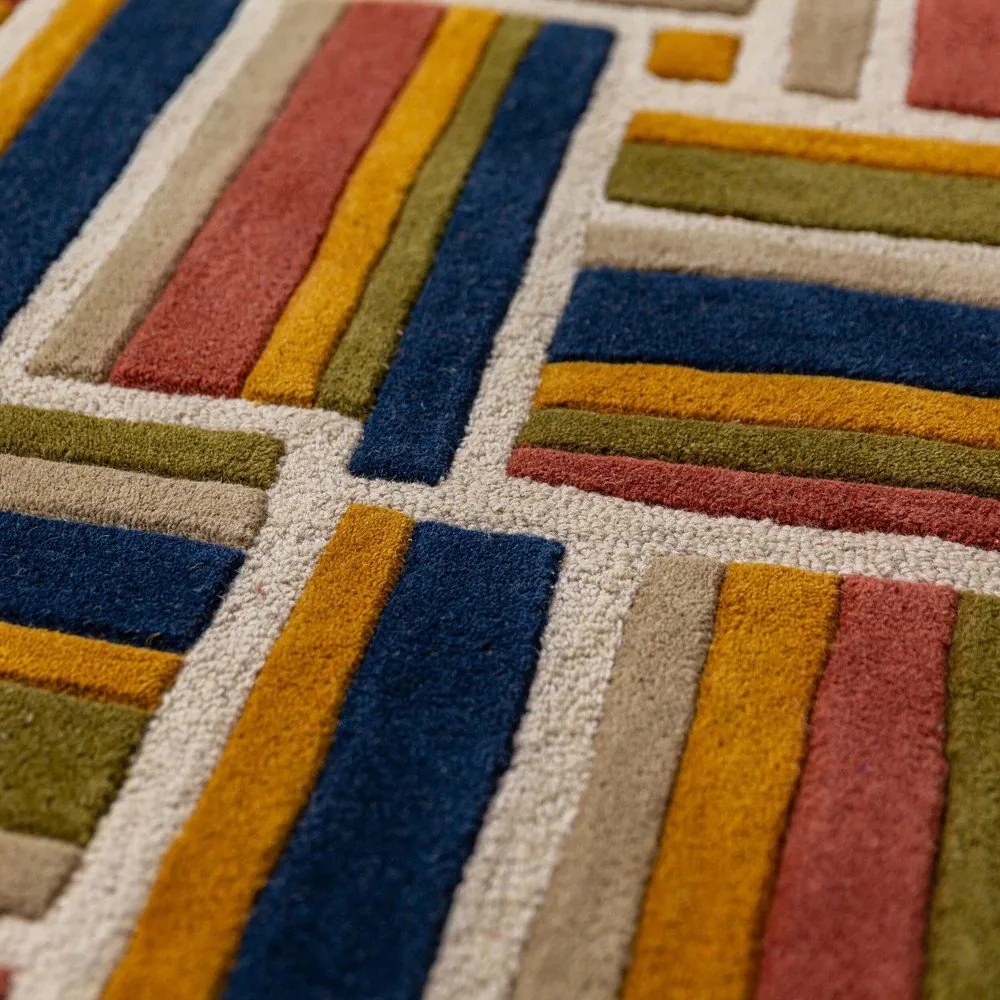 Wełniany dywan tkany ręcznie 160x230 cm Lattice Shaped – Flair Rugs