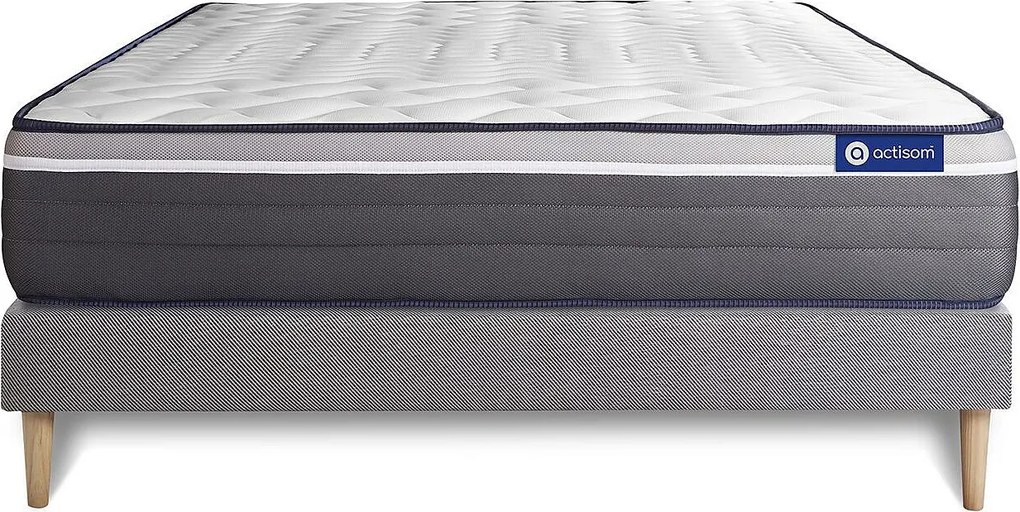 Materac Actilatex plus 160x190cm + zestaw podstawa lózka