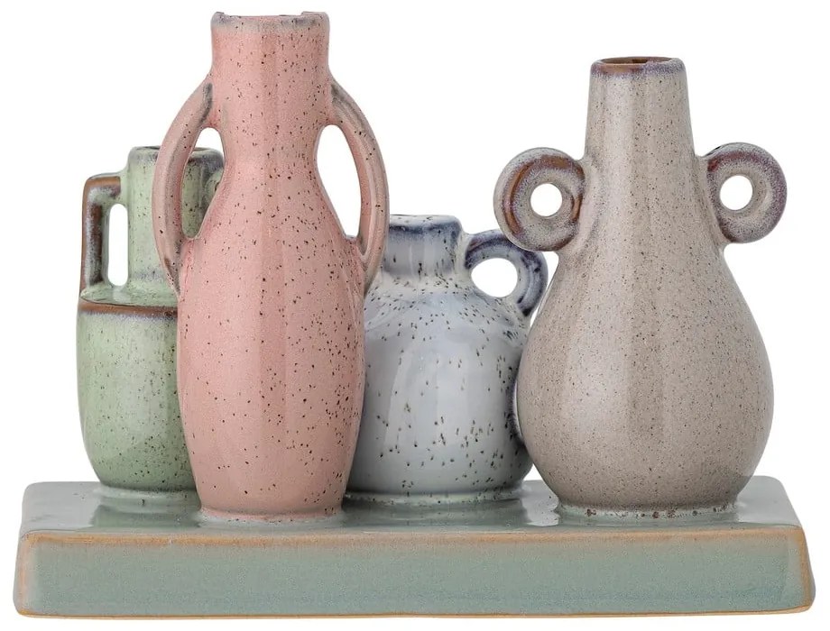Kamionkowy wazon (wysokość 11 cm) Aidan – Bloomingville