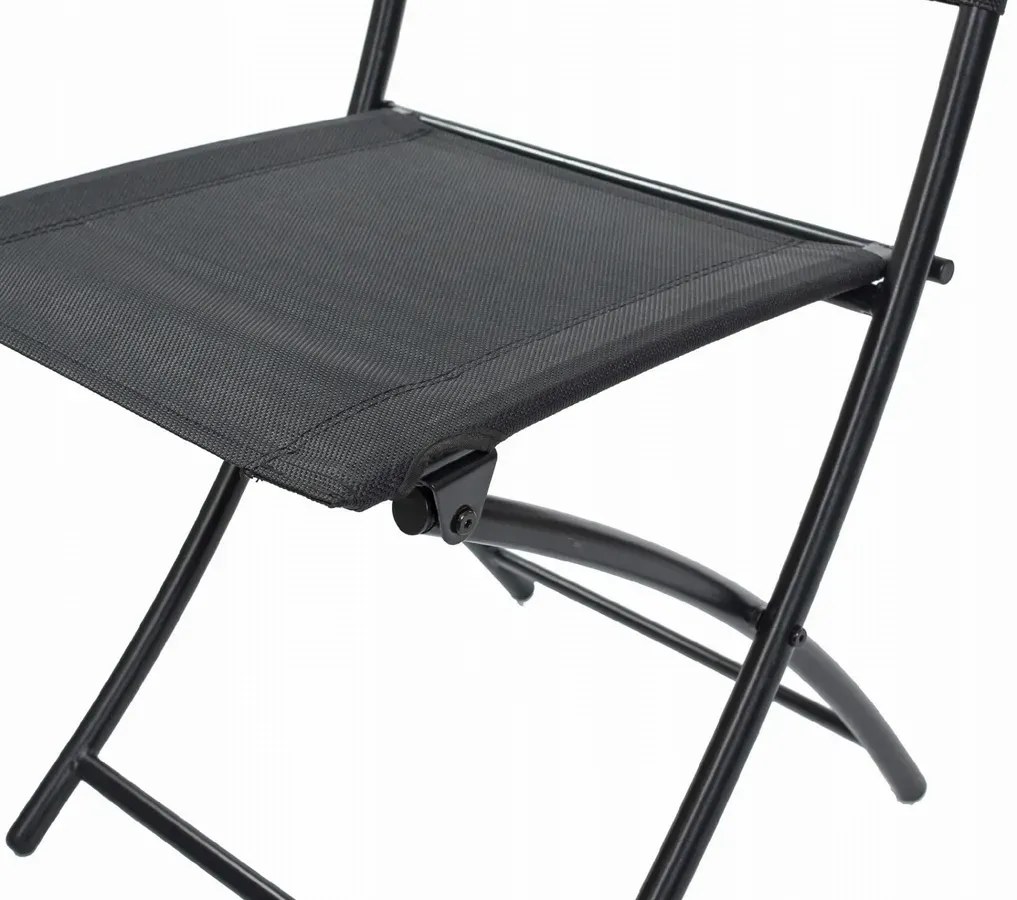 Komplet 2 sztuk składanych krzeseł ogrodowych C5-T18