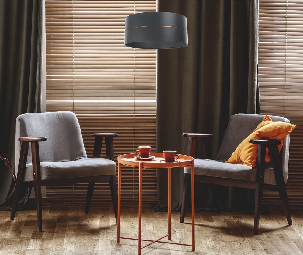 Lampa wisząca SIMPLY GLAMOUR 50 grafitowa BPS KONCEPT