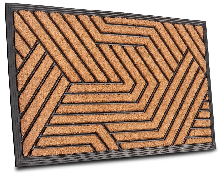 Wycieraczka z włókna kokosowego 45x75 cm Labyrinth – Hanse Home