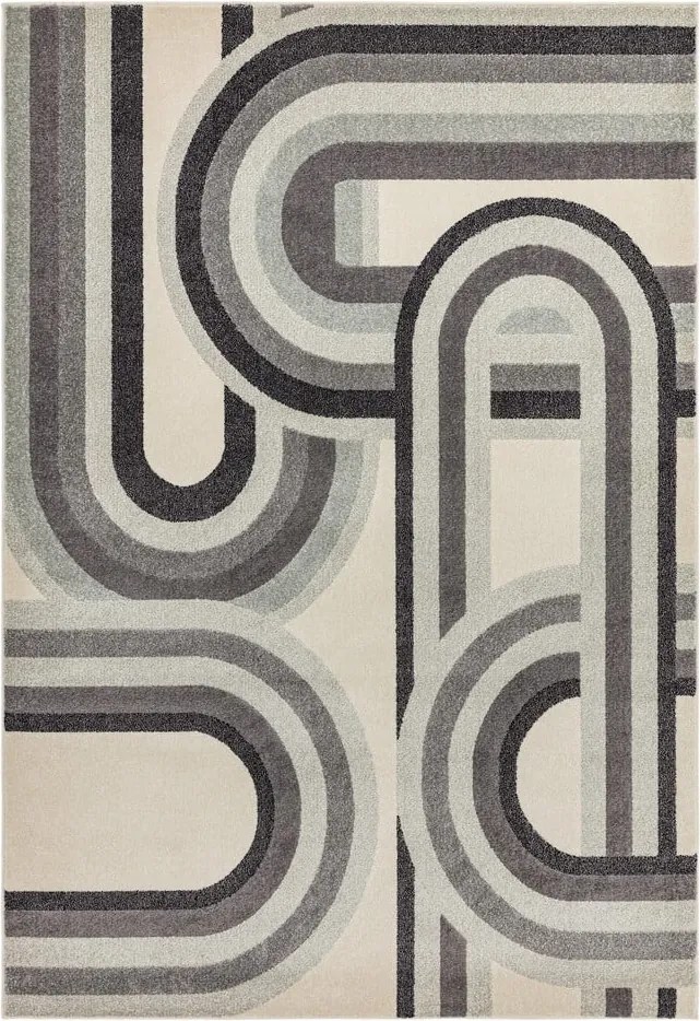 Szarobeżowy dywan 80x150 cm Nova Retro Grey – Asiatic Carpets